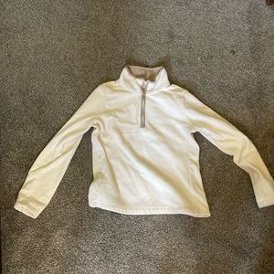 White half cup up sweater